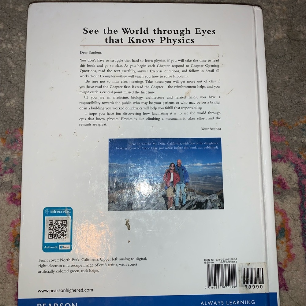 Physics Textbook by Douglas C. Giancoli. 7th edition - Picture 3 of 4